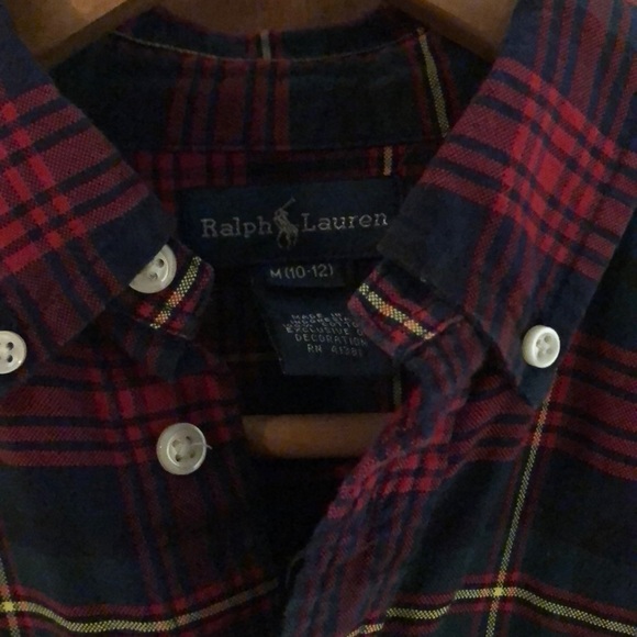 Ralph Lauren shirt boy 10/12 - Picture 2 of 3